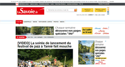 Desktop Screenshot of lasavoie.fr