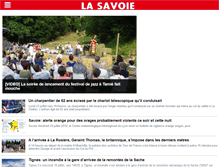 Tablet Screenshot of lasavoie.fr